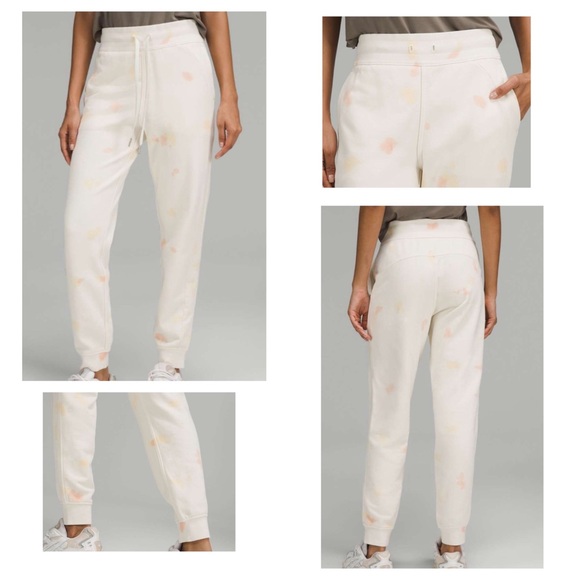 LIKE NEW Lululemon Scuba High-Rise French Terry Jogger - Picture 1 of 6